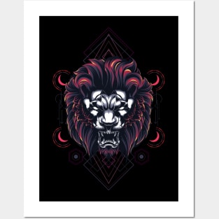 Sacred Lion Posters and Art